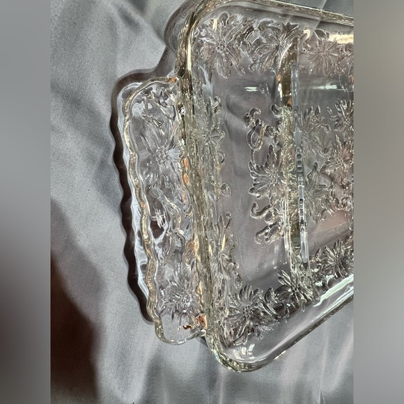Princess House Crystal Fantasia Serving Dish Tray, Excellent Condition - Picture 5 of 8
